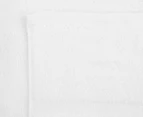 Ralph Lauren 33x33cm Palmer Wash Towel - Tuxedo White