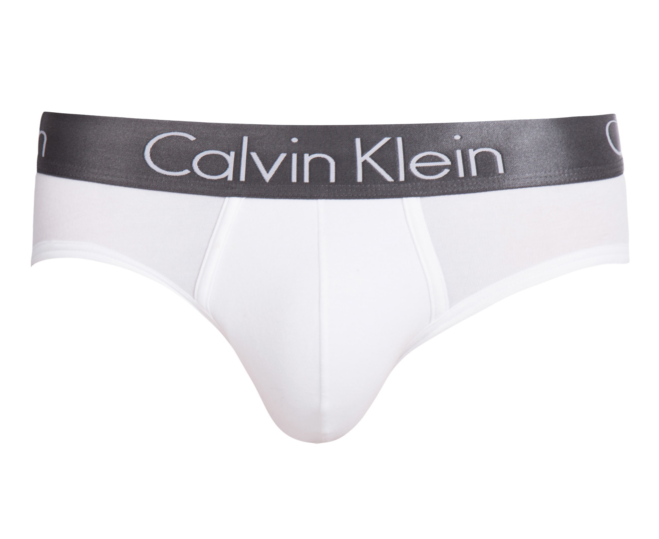 Calvin Klein Men's Zinc Hip Brief - White | Catch.com.au