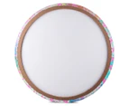 Cooper & Co. 80cm Round Canvas Wall Art - Pink Crosses