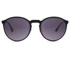 Diesel Round Sunglasses - Black/Grey