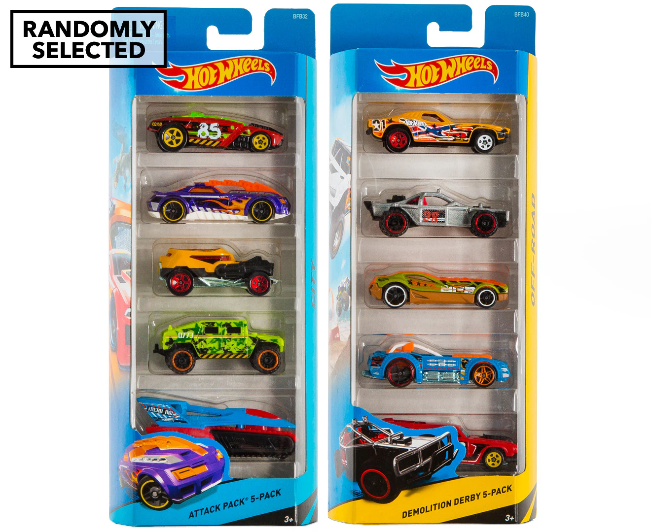 Hot Wheels Cars Pack - Randomly Selected