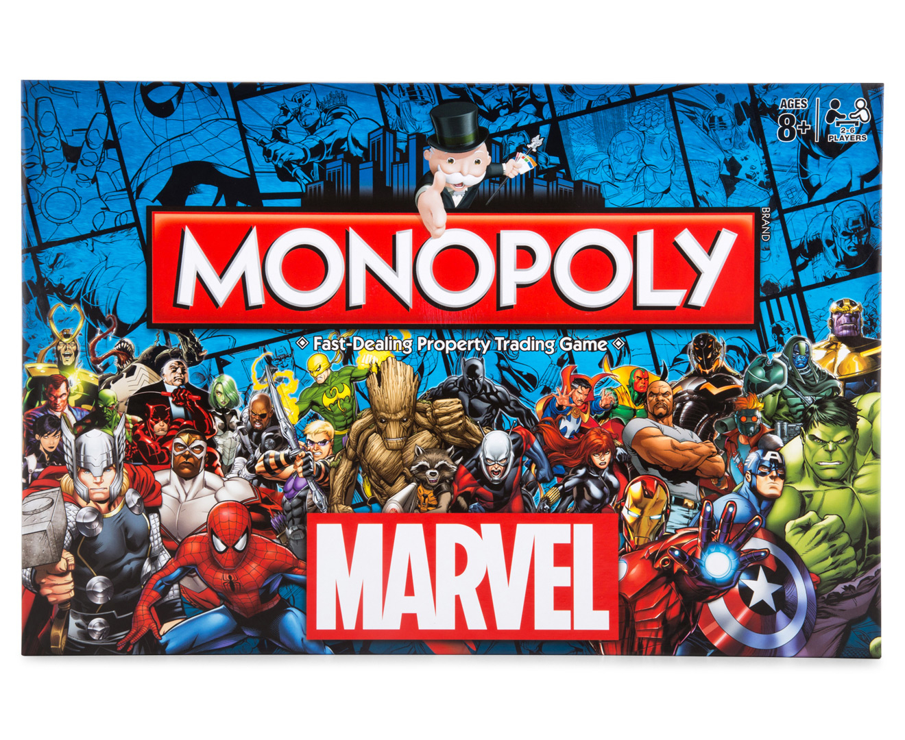 marvel monopoly board