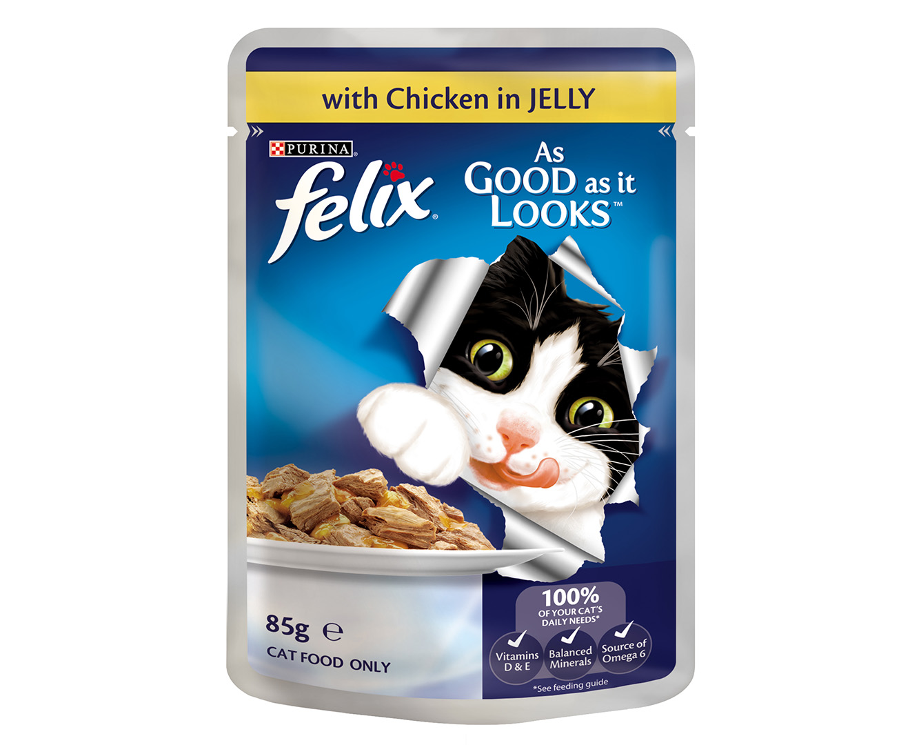 felix chicken in jelly pouches