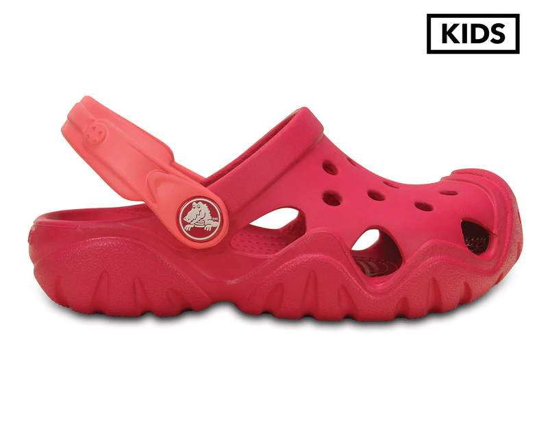 Crocs Kids' Swiftwater Clog - Raspberry/Coral