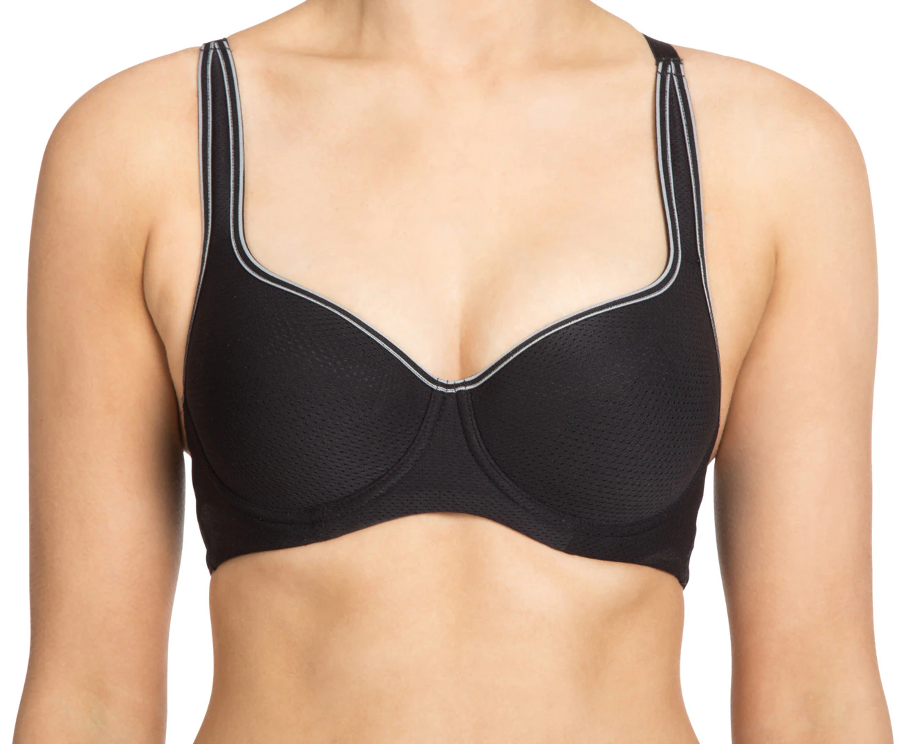 Triumph Women's Triaction Racerback Sports Bra - Black