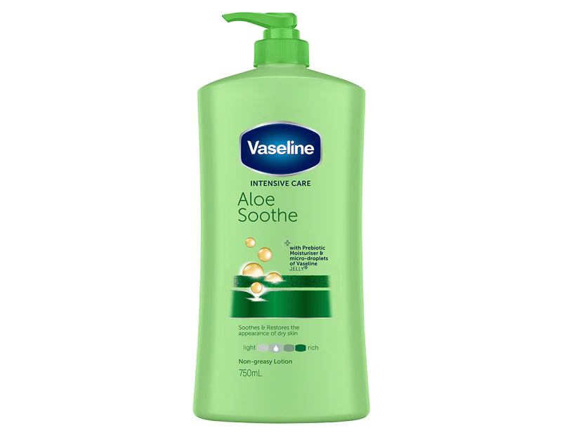 Vaseline Intensive Care Aloe Soothe Lotion 750mL