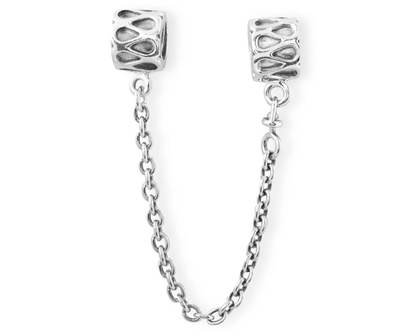 Pandora Raindrop Safety Chain Charm - Silver | Catch.com.au
