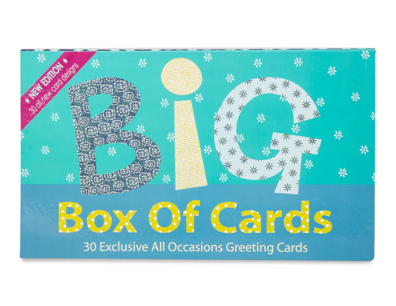 Big Box of Cards: Greeting Cards for All Occasions 30-Pack