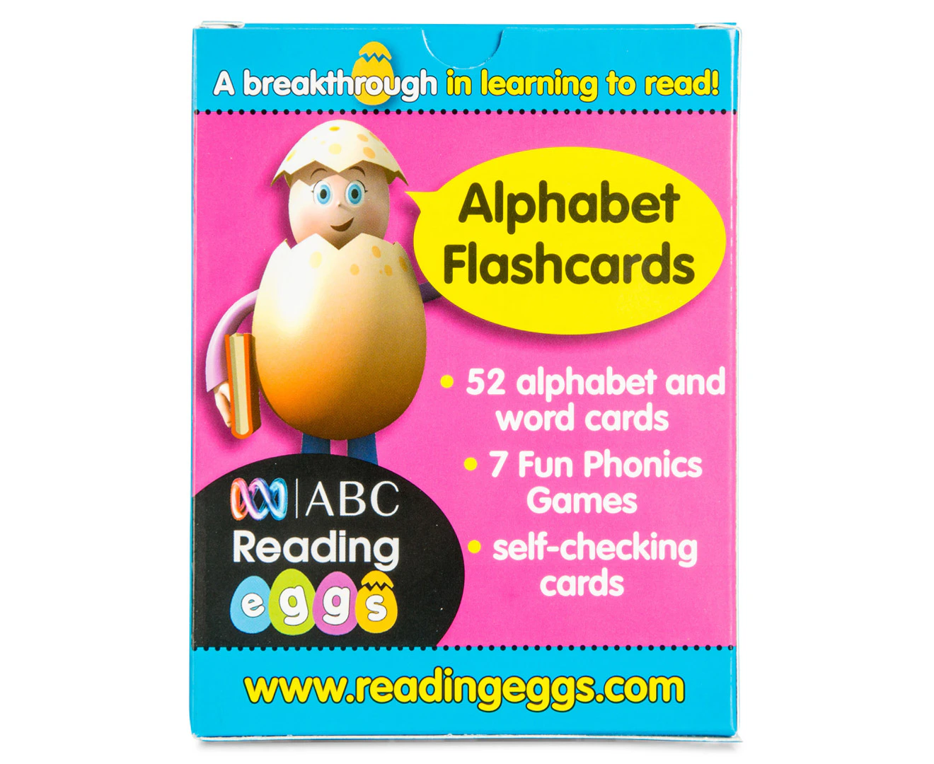 ABC Reading Eggs: Alphabet Flashcards Ages 4-6 Years Pack