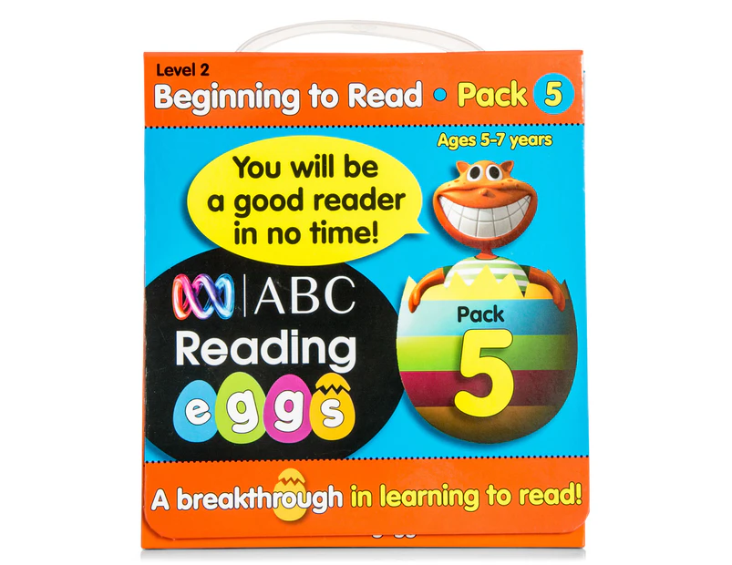 ABC Reading Eggs Level 2: Beginning To Read Book Pack 5 - Ages 5-7 Years