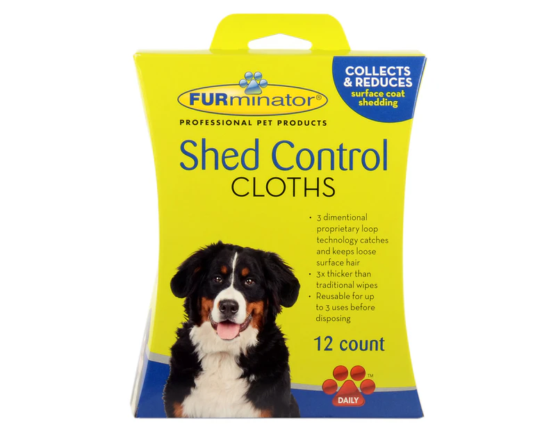 FURminator Shed Control Cloths 12pk