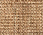 Maple & Elm 270x180cm Natural Fibre Chunky Knit Jute Rug - Natural