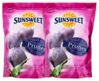 2 x Sunsweet Pitted Prunes 340g
