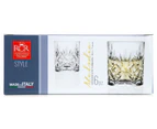 RCR Crystal 230mL Melodia 6-Piece Whisky Glass Set