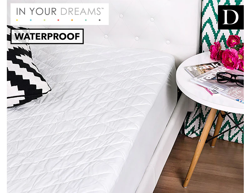 In Your Dreams Waterproof Double Bed Quilted Mattress Protector