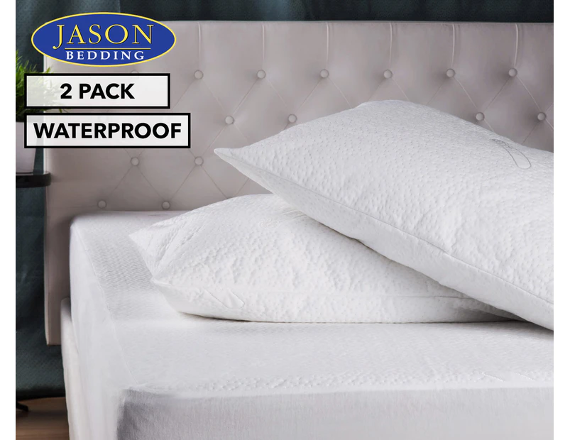 Jason Coolmax Waterproof Pillow Protector Twin Pack