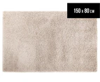 Soft & Plush Matte 150x80cm Shag Rug - Linen