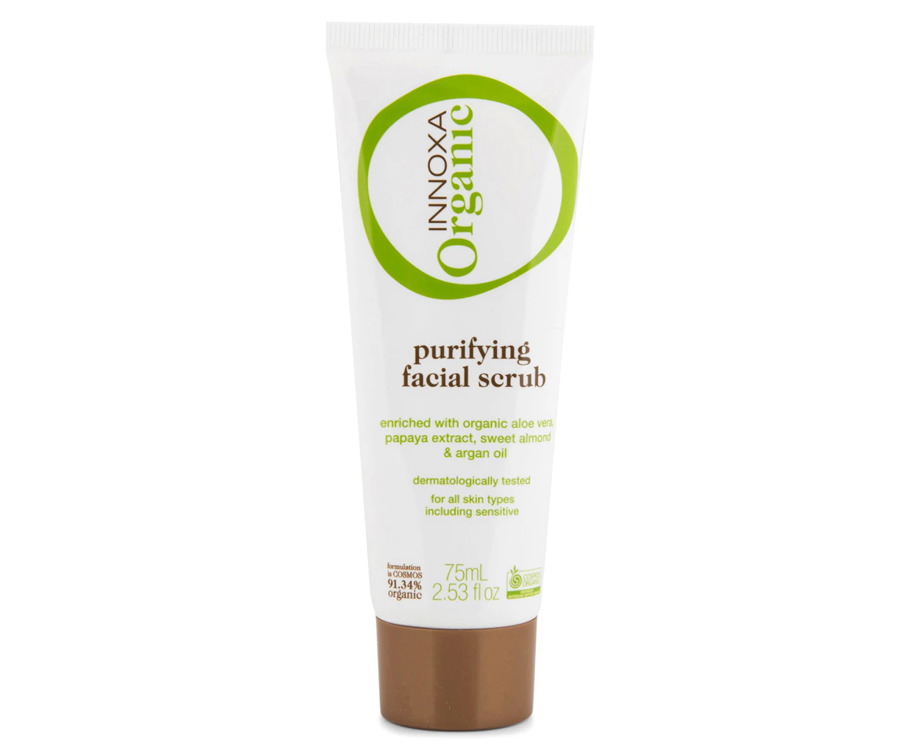 Innoxa Organic Purifying Facial Scrub 75mL