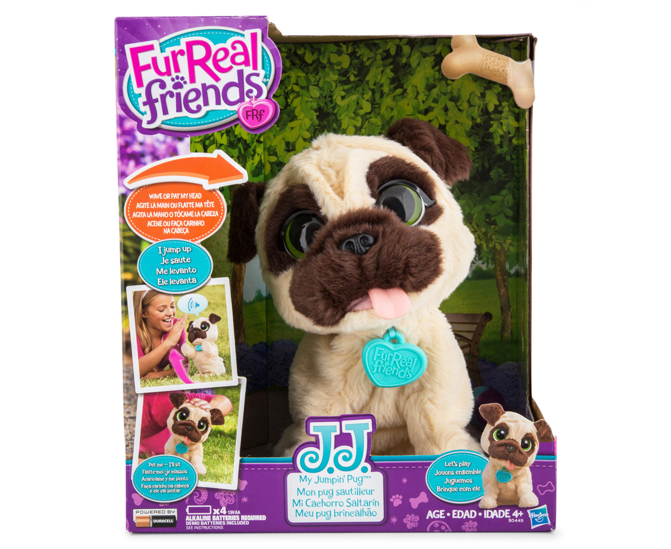 FurReal Friends J.J. My Jumpin Pug Dog - Instructions and Demo