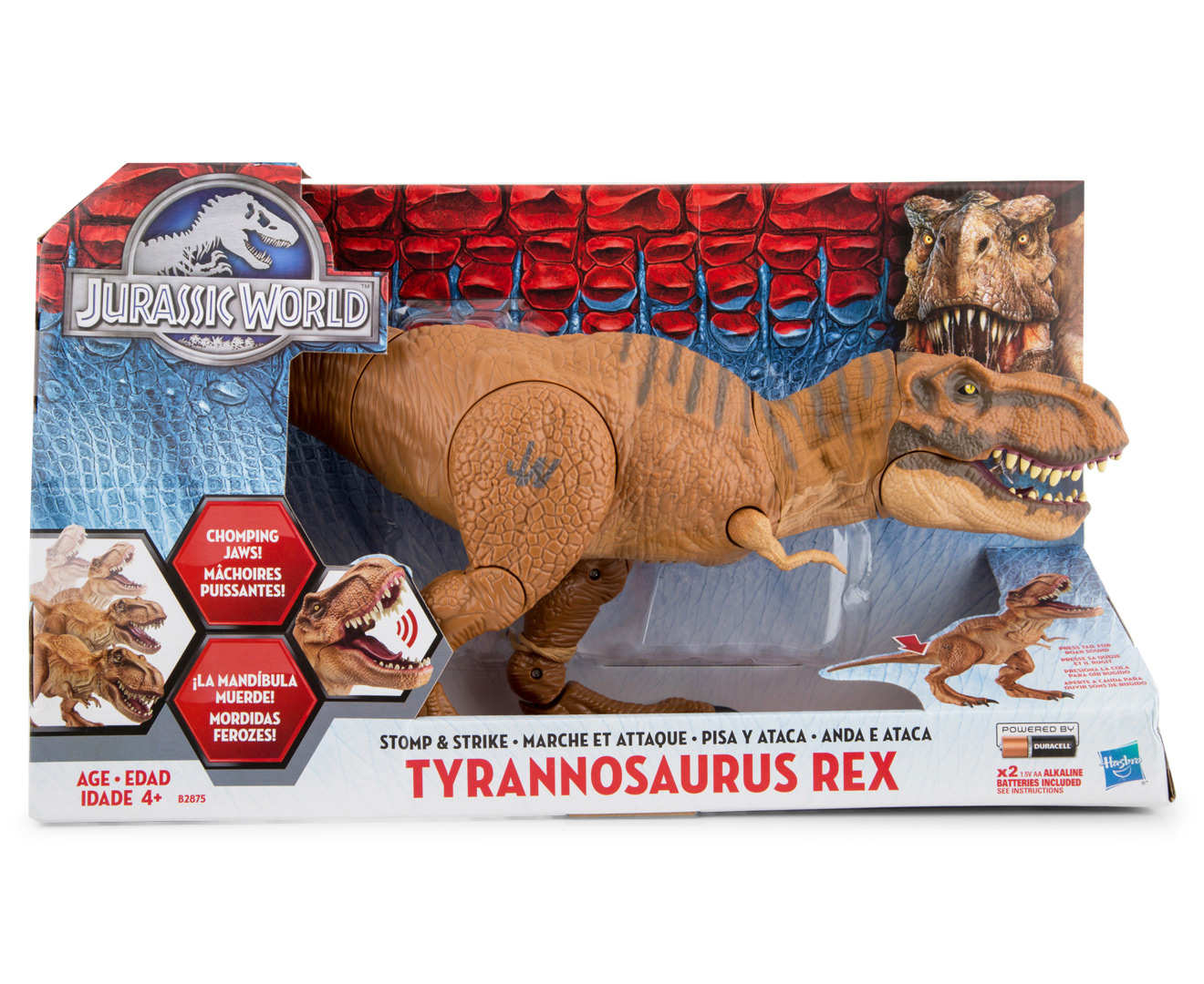 Jurassic World Stomp & Strike Tyrannosaurus Rex | Catch.com.au