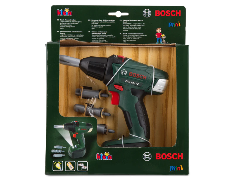 Bosch Mini Cordless Drill Replica Playset