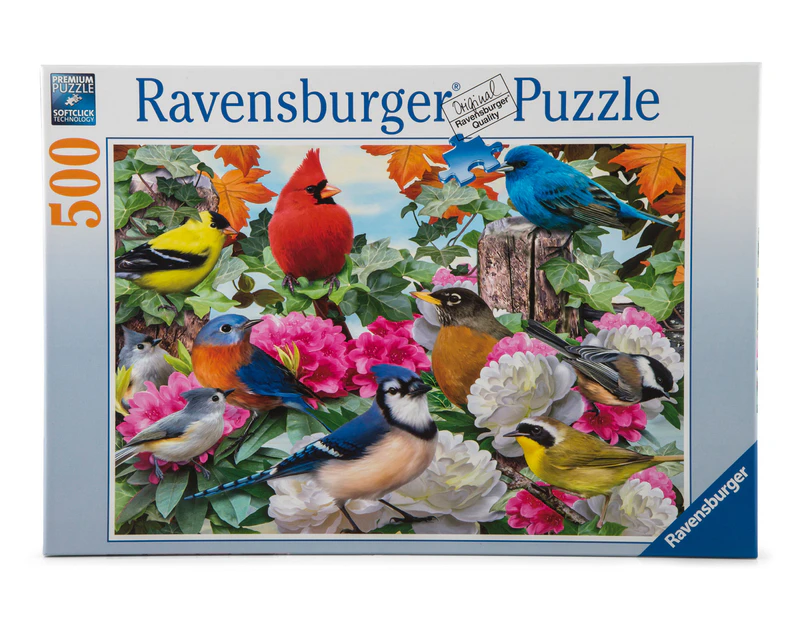 Ravensburger 500 Piece Puzzle - Garden Birds