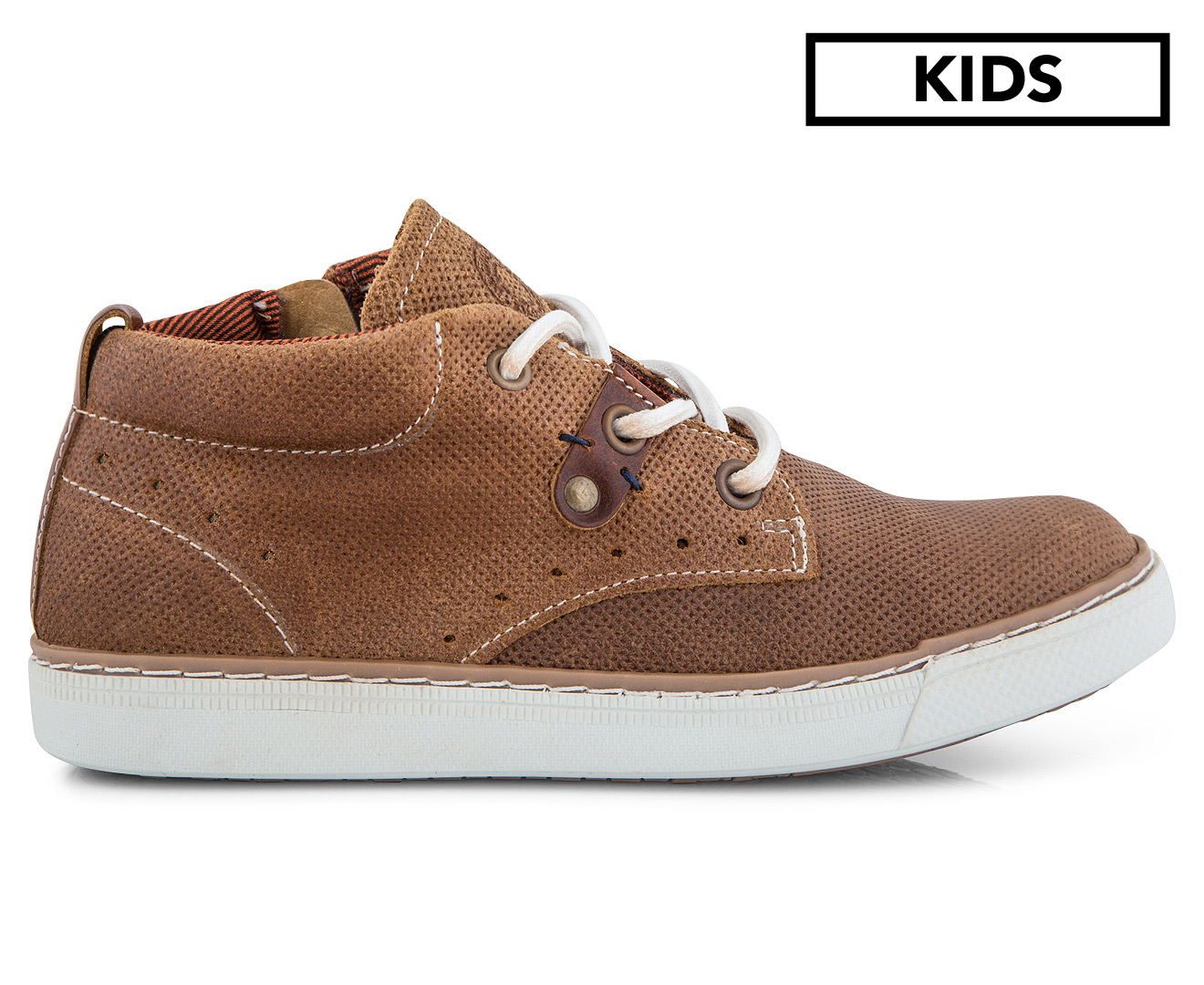 Wild Rhino Kids' Patch Shoe - Nut | GroceryRun.com.au