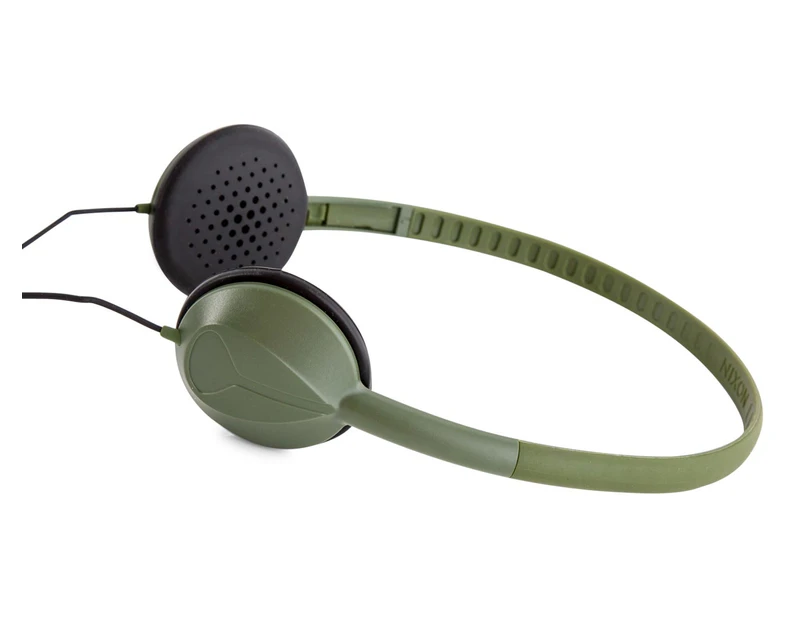 Nixon Whip Headphones - Dark Green