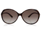 Calvin Klein Women's White Label Oversized Sunglasses - Soft Tortoise