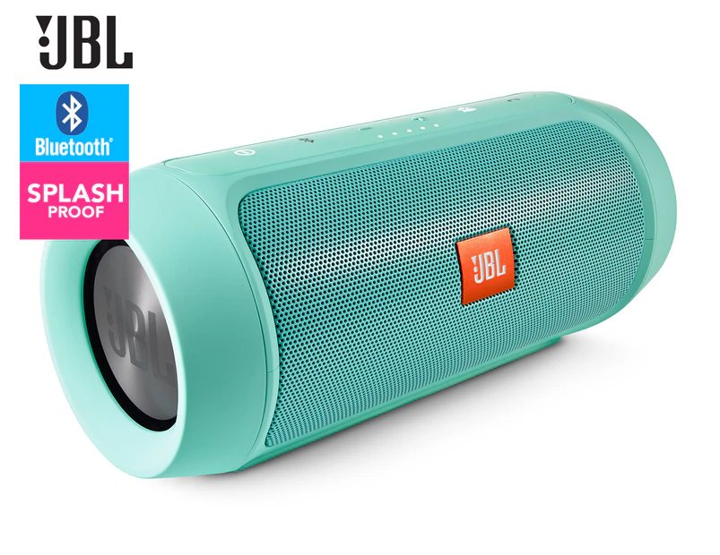 JBL Charge 2+ Portable Wireless Bluetooth Speaker - Teal