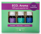 ECO. Aroma Trio Travel Essential Oils Value Gift Box