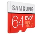 Samsung EVO Plus 64GB microSD Card w/ SD Adapter 4