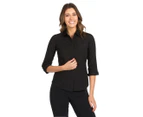 Stylecorp Women's 3/4 Sleeve Shirt - Black