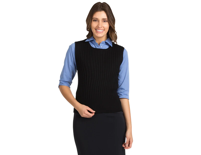 Stylecorp Women's Knitted Vest - Black