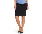 Stylecorp Women's Knee Length Skirt - Navy