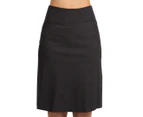 Stylecorp Women's Bias Cut A-Line Skirt - Charcoal