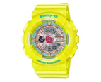 CASIO Women's Baby-G Duo 45mm Watch - Yellow