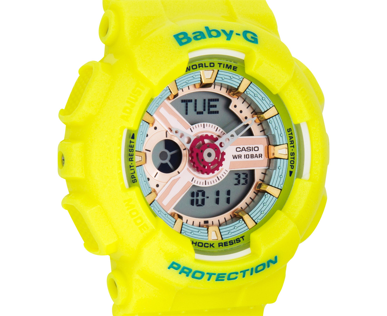 Baby g hot sale yellow watch