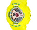 CASIO Women's Baby-G Duo 45mm Watch - Yellow