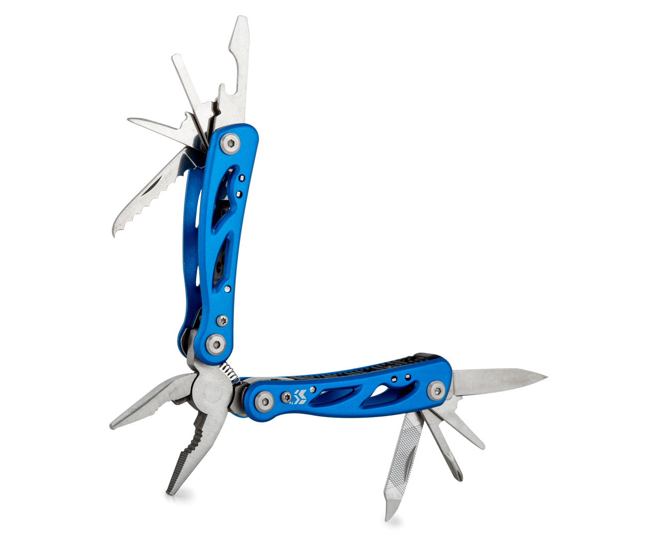 Swiss Tech Pocket Multi-Tool 12-in-1 Piece - Blue | Catch.com.au