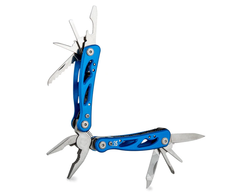 Swiss Tech Pocket Multi-Tool 12-in-1 Piece - Blue