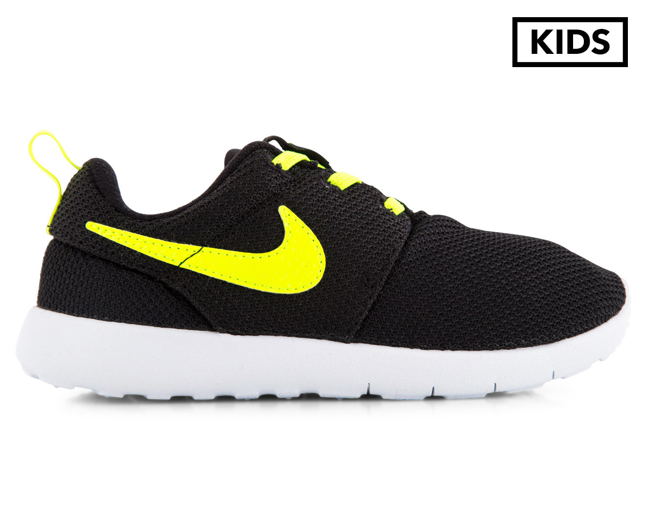 All black best sale roshe kids