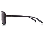 Polaroid Men's Aviator Polarised Sunglasses - Black/Grey