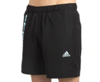 Adidas Men's Sport Essentials Chelsea Lin Shorts - Black/Ice Blue