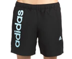 Adidas Men's Sport Essentials Chelsea Lin Shorts - Black/Ice Blue
