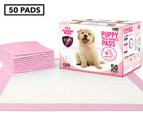 Puppy Toilet Training Pads - Pink