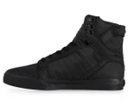 Supra Men's Skytop Leather Shoe - Black