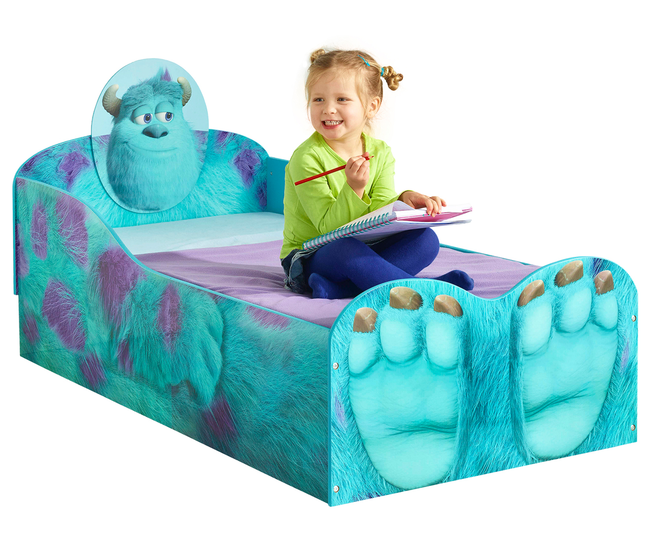 Disney Monsters University Feature Toddler Bed - Sulley | Catch.com.au