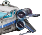 Worlds Apart 223x183x68cm Star Wars X-Wing Single Bed - Blue/Grey