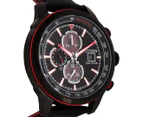 Citizen 45mm Eco-Drive CA057608E Chronograph Watch - Black/Red